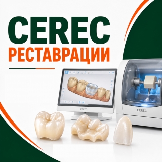 CEREC реставрации